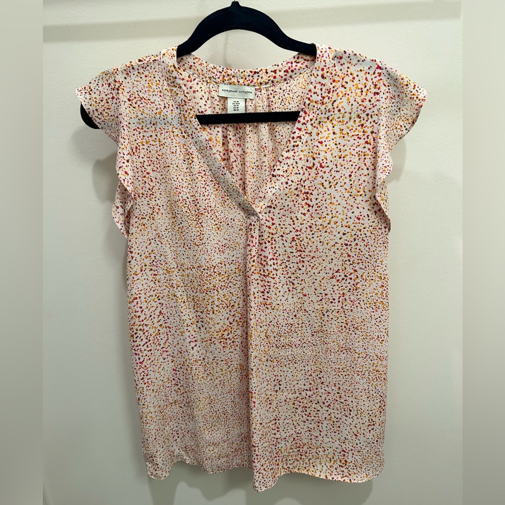Adrienne Vittadini Sleeveless Flowy Top